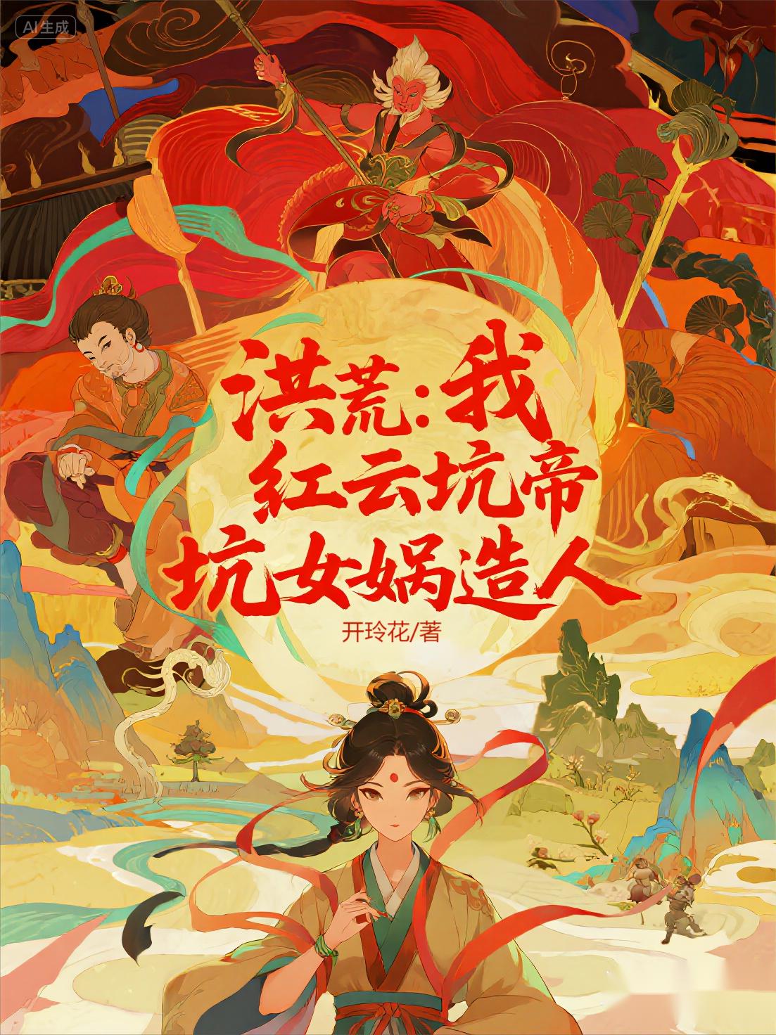 洪荒：我，红云坑帝，坑女娲造人