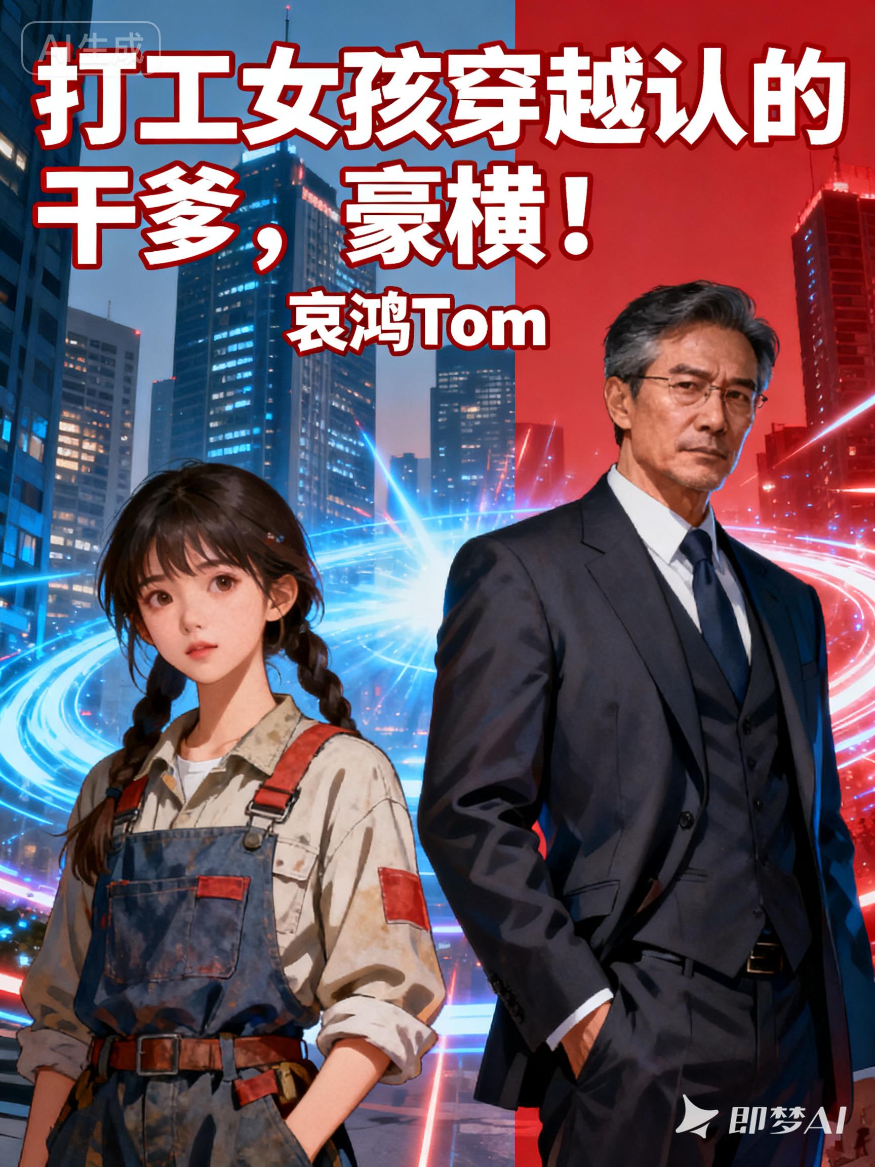 打工女孩穿越认的干爹,豪横!