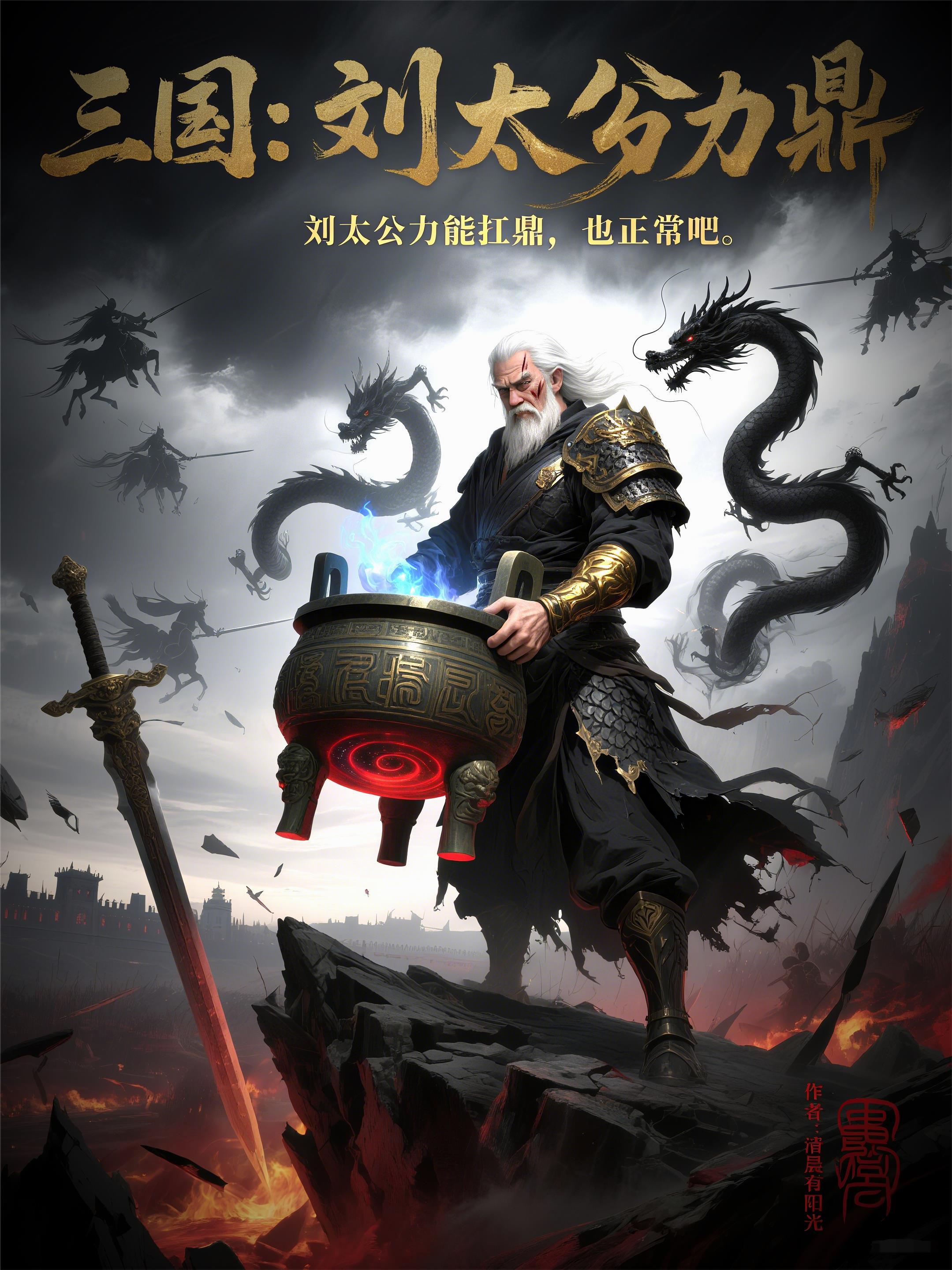 三国:刘太公力能扛鼎,也正常吧